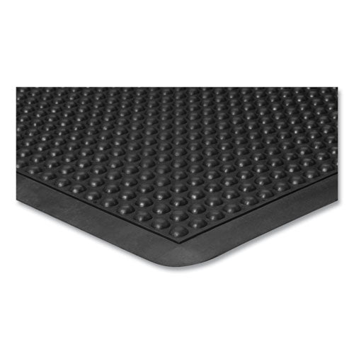 Bubble Flex Anti-fatigue Mat, Rectangular, 36 X 48, Black.