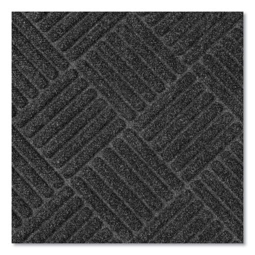 Ecomat Crosshatch Entry Mat, 48 X 72, Charcoal.