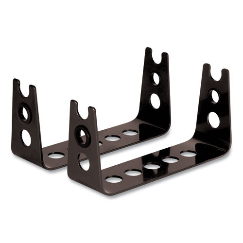 Metal Art Monitor Stand Risers, 4.75 X 8.75 X 2.5, Black.