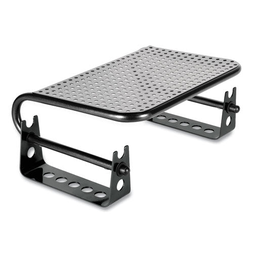 Metal Art Monitor Stand Risers, 4.75 X 8.75 X 2.5, Black.
