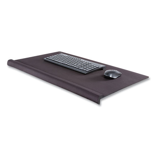 Ergoedge Wrist Rest Deskpad, 29.5 X 16.5, Black.