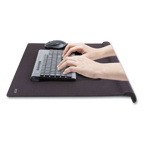 Ergoedge Wrist Rest Deskpad, 29.5 X 16.5, Black.