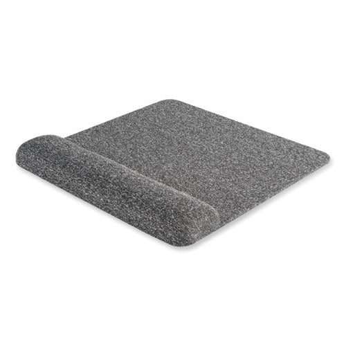 Premium Plush Mouse Pad, 11.8 X 11.6, Gray.