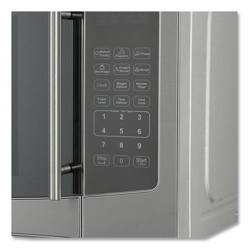 1.1 Cu. Ft. Stainless Steel Microwave Oven, 1,000 W, Mirror-finish.