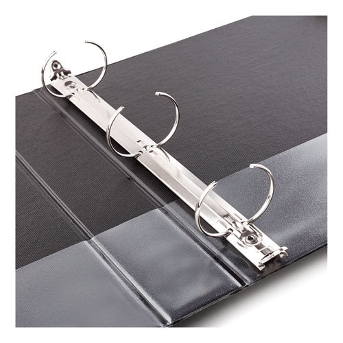 Economy Non-view Binder With Round Rings, 3 Rings, 3" Capacity, 11 X 8.5, Blue, (4600).