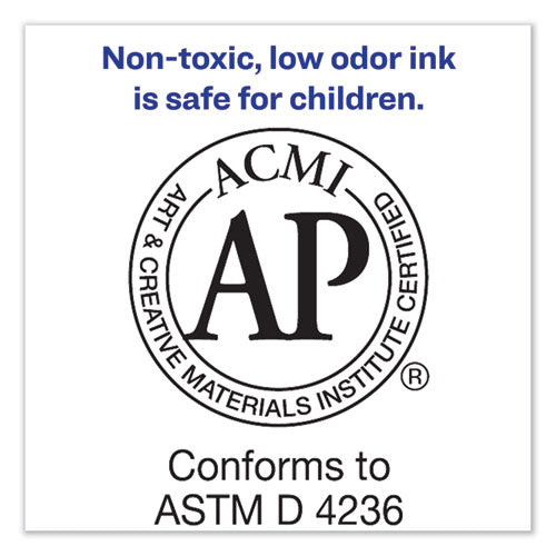 Marks A Lot Large Desk-style Permanent Marker, Broad Chisel Tip, Yellow, Dozen (8882).