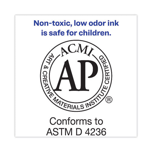 Marks A Lot Large Desk-style Permanent Marker, Broad Chisel Tip, Black,Dozen (8888)