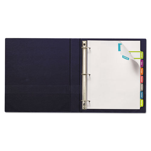 Big Tab Printable Large White Label Tab Dividers, 8-tab, 11 X 8.5, White, 20 Sets.