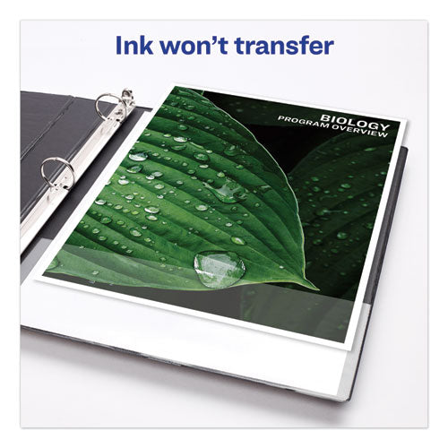 Durable View Binder With Durahinge And Slant Rings, 3 Rings, 0.5" Capacity, 11 X 8.5, White.