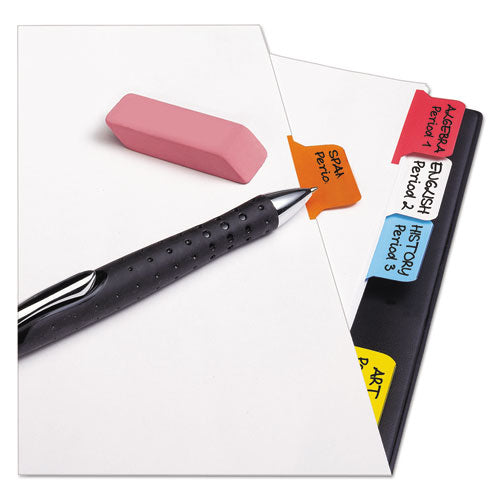 Write And Erase Big Tab Paper Dividers, 8-tab, 11 X 8.5, White, Assorted Tabs,1 Set.