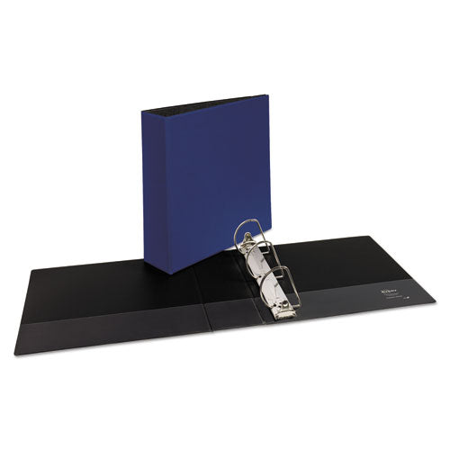 Durable Non-view Binder With Durahinge And Slant Rings, 3 Rings, 3" Capacity, 11 X 8.5, Blue.