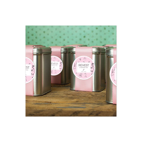 Permanent Laser Print-to-the-edge Id Labels W/surefeed, 2 1/2"dia, White, 300/pk.