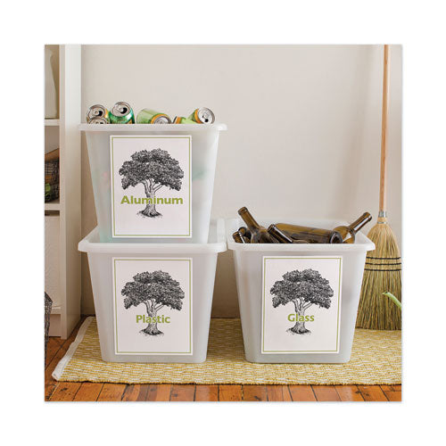 Copier Mailing Labels, Copiers, 8.5 X 11, White, 100/box.