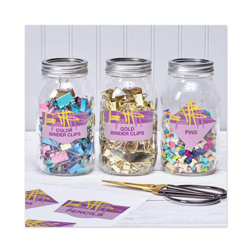 Copier Mailing Labels, Copiers, 8.5 X 11, White, 100/box.