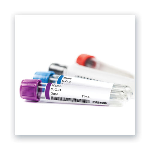 Waterproof Address Labels With Trueblock And Sure Feed,Laser Printers, 1 X 2.63, White, 30/sheet, 50 Sheets/pack