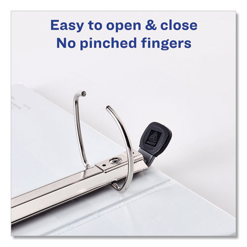 Framed View Heavy-duty Binders, 3 Rings, 3" Capacity, 11 X 8.5, Black.