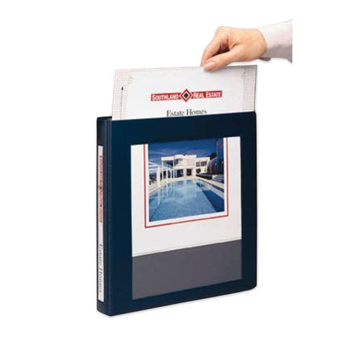 Framed View Heavy-duty Binders, 3 Rings, 1.5" Capacity, 11 X 8.5, White.