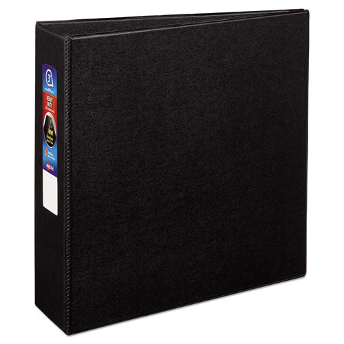 Heavy-duty Non-view Binder With Durahinge And Locking One Touch Ezd Rings,3 Rings, 3" Capacity, 11 X 8.5, Black