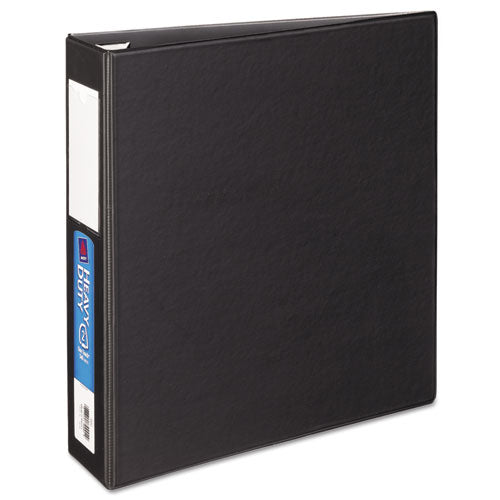 Heavy-duty Non-view Binder With Durahinge And One Touch Ezd Rings, 3 Rings, 2" Capacity,11 X 8.5, Black