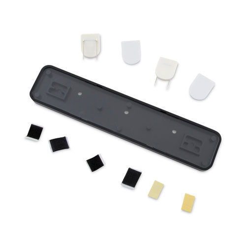 Panel Wall Sign Name Holder, Acrylic, 9 X 2, 6/pack, Clear.