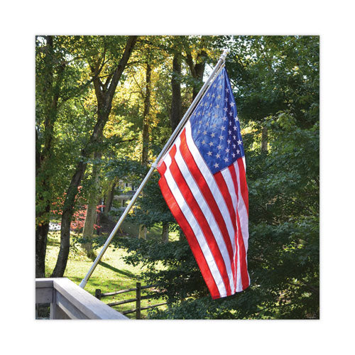 All-weather Outdoor U.s. Flag, 60" X 36", Heavyweight Nylon.