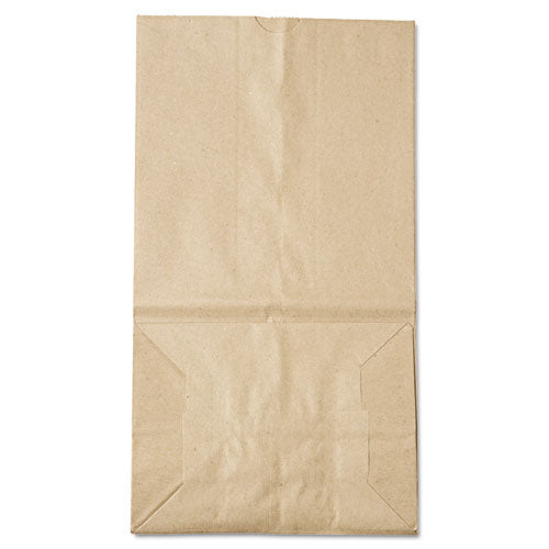 Grocery Paper Bags, #25 Squat Size, 8.25" X 6.13" X 15.88", Natural, 500/bundle.