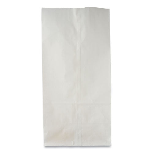 Grocery Paper Bags, #2 Size, 4.31" X 2.44" X 7.88", White, 500/bundle.