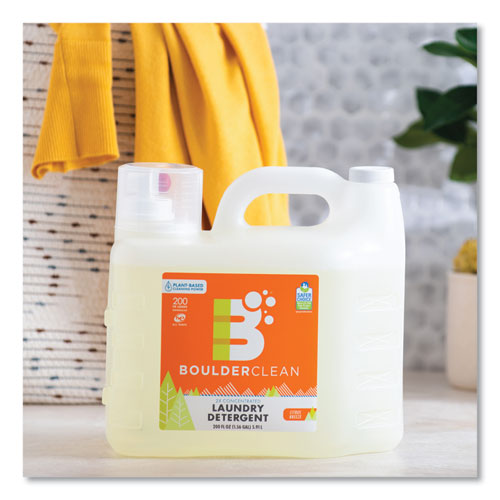 Liquid Laundry Detergent, Citrus Breeze, 200 Oz Bottle, 2/carton.