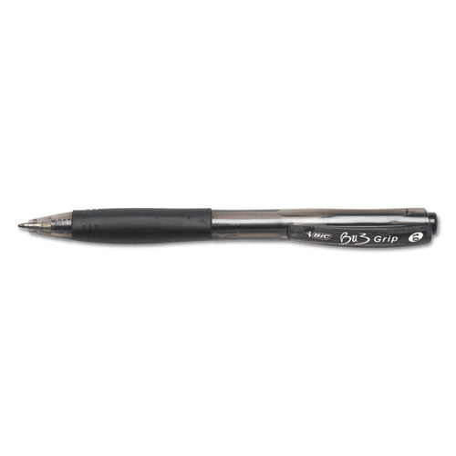 Bu3 Ballpoint Pen, Retractable, Medium 1 Mm, Black Ink, Black Barrel, 36/pack