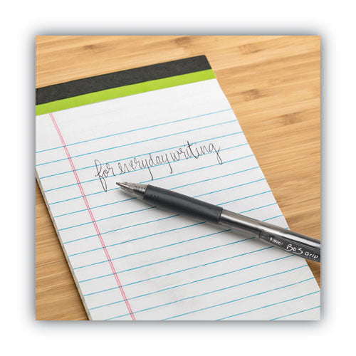 Bu3 Ballpoint Pen, Retractable, Medium 1 Mm, Black Ink, Smoke/black Barrel, 36/pack.