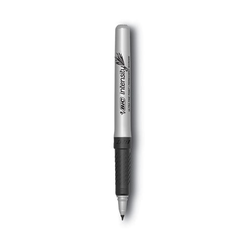Intensity Ultra Fine Tip Permanent Marker, Ultra-fine Needle Tip,Tuxedo Black, Dozen