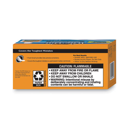 Wite-out Extra Coverage Correction Fluid, 20 Ml Bottle, White, Dozen.