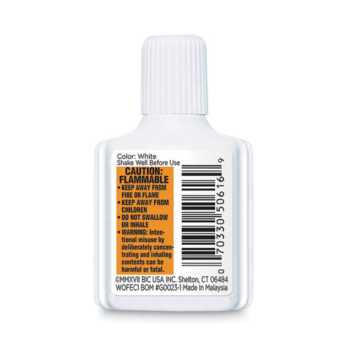 Wite-out Extra Coverage Correction Fluid, 20 Ml Bottle, White, Dozen.