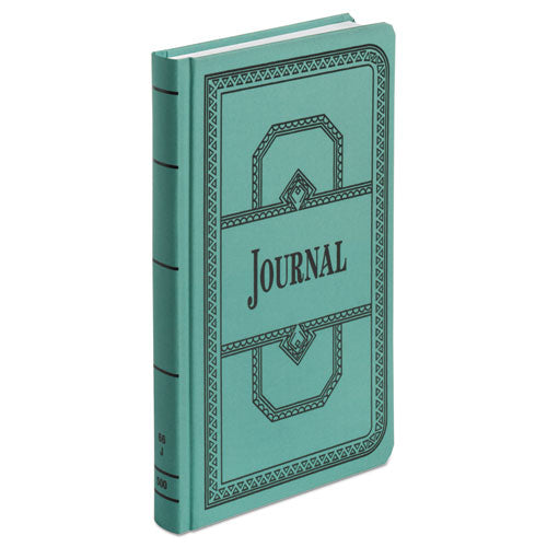 Account Record Book, Record-style Rule, Blue Cover, 11.75 X 7.25 Sheets, 500 Sheets/book.