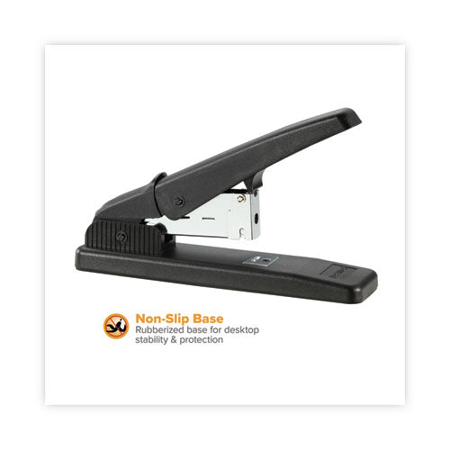 Stanley Nojam Desktop Heavy-duty Stapler, 60-sheet Capacity, Black.