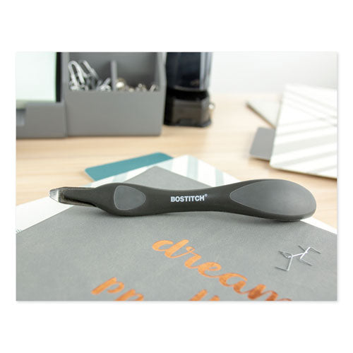 Professional Magnetic Push-style Staple Remover, Black.