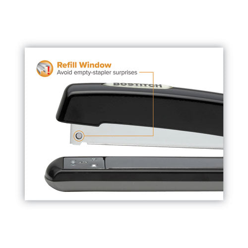 Professional Antimicrobial Executive Stapler, 20-sheet Capacity, Black.