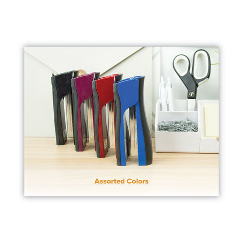 Dynamo Stapler, 20-sheet Capacity, Black.