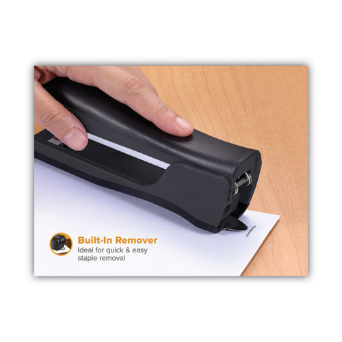 Dynamo Stapler, 20-sheet Capacity, Black.
