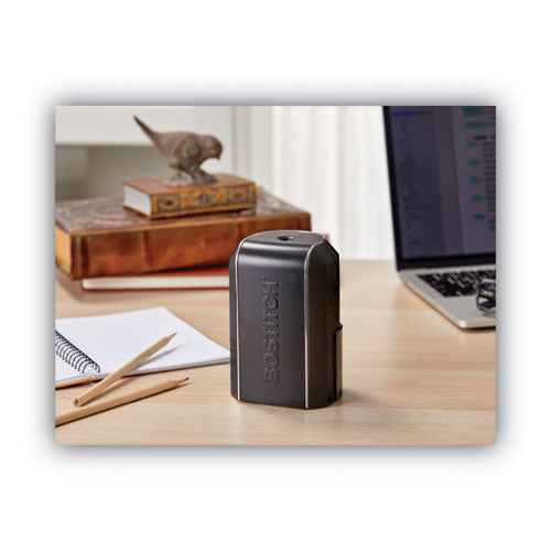 Vertical Electric Pencil Sharpener, Ac-powered, 4.5 X 3.75 X 5.5, Black.