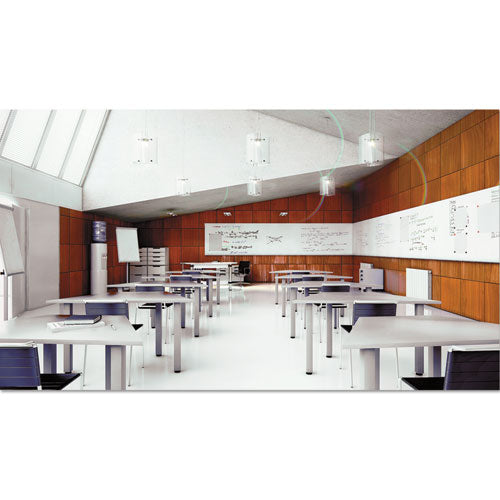 Magnetic Dry Erase Tile Board, 29.5 X 45, White Surface..