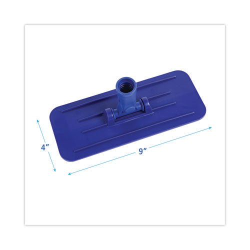 Swivel Pad Holder, Plastic, Blue, 4 X 9.
