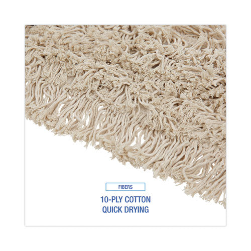 Mop Head, Dust, Cotton, 36 X 3, White.