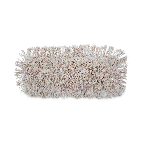 Mop Head, Dust, Cotton, 12 X 5, White.