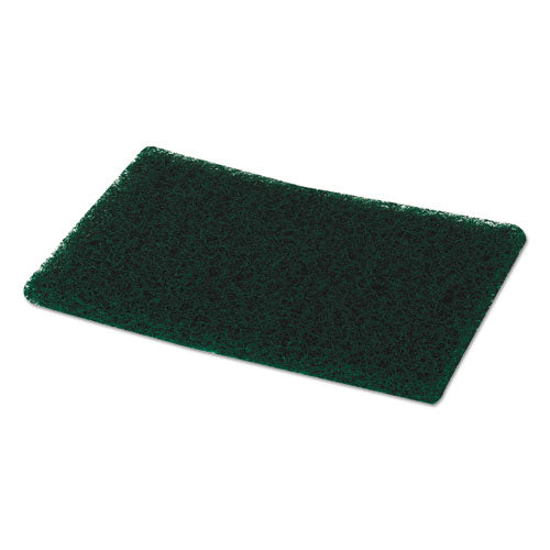 Heavy-duty Scour Pad, 6 X 9, Green 15/carton.