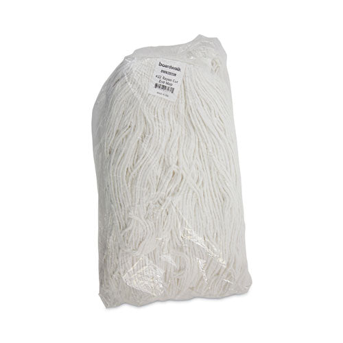 Cut-end Wet Mop Head, Rayon, No. 32, White.