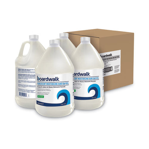 Pearlescent Moisturizing Liquid Hand Soap Refill Aloe Scent, 1 Gal Bottle,