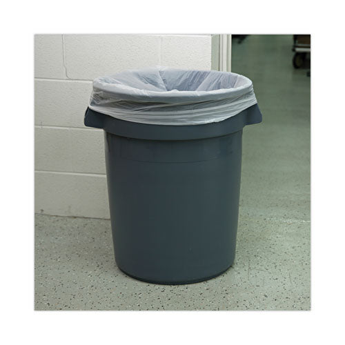Low-density Waste Can Liners, 30 Gal, 0.5 Mil,30" X 36", White, Perforated Roll, 10 Bags/roll, 20 Rolls/carton