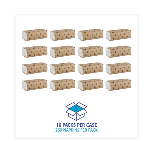 Multifold Paper Towels, 1-ply, 9 X 9.45, White, 250 Towels/pack, 16 Packs/carton.
