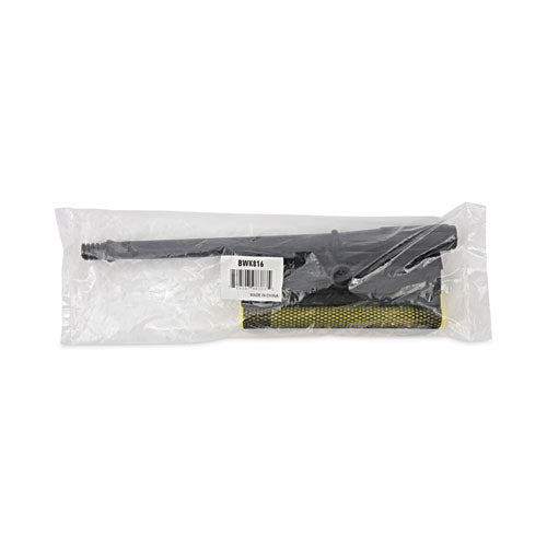 General-duty Squeegee, 8" Wide Blade, 16" Handle.
